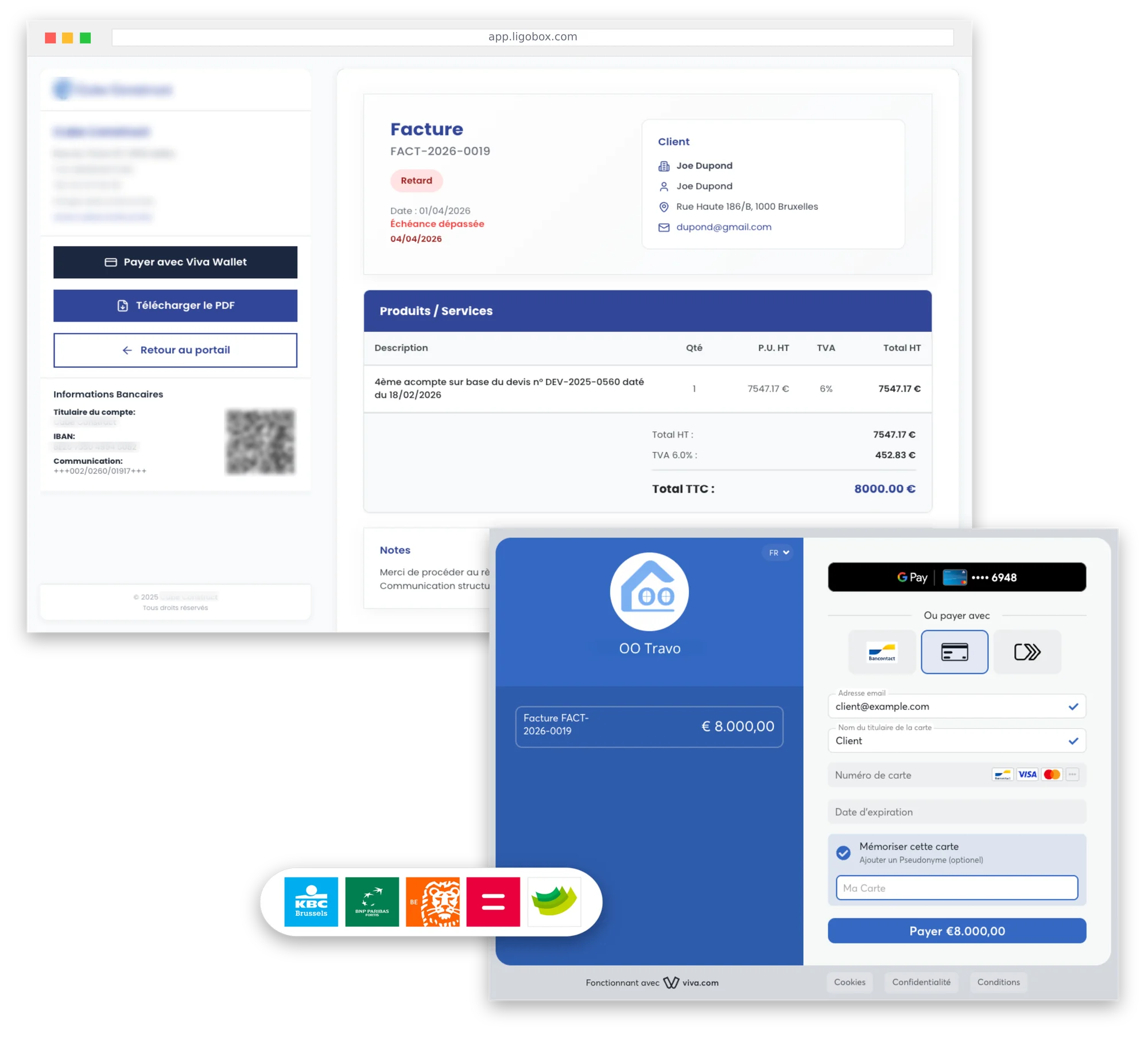 Vos clients paient en ligne, vous etes credite